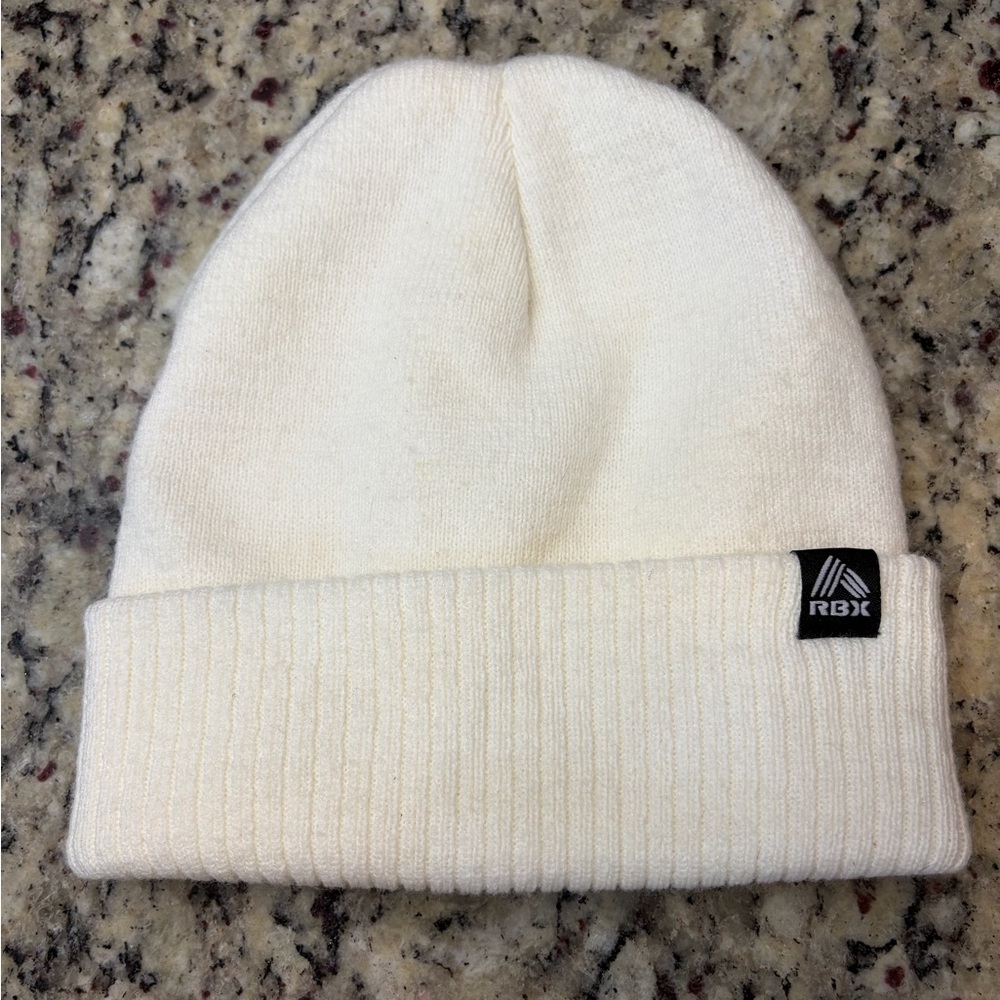 RBX Women's Off White Knit Beanie